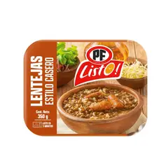 PF LISTO - Lentejas Estilo Casero PF Listo 350 g