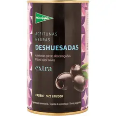 EL CORTE INGLES - Aceitunas Negras Deshuesadas El Corte Inglés 350 g