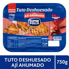 SUPER POLLO - Trutros de Pollo Deshuesado Sabor Ají Ahumado Super Pollo 750 g