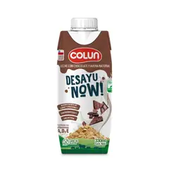 COLUN - Tripack Leche Desayunow Chocolate y Avena Colun 3 x 330 ML