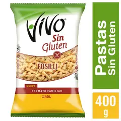 VIVO - Pasta Fusilli sin Gluten 400 g
