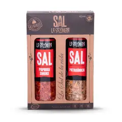 LA SAZONERIA - Pack Sal Parrillera Paprika y Patagónica La Sazoneria
