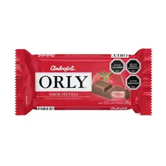 AMBROSOLI - CHOCOLATES ORLY FRUTILLA 95GR. AMBROSOLI