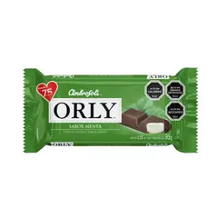 AMBROSOLI - CHOCOLATES ORLY MENTA 95 GR AMBROSOLI