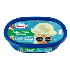 SAVORY - HELADO PINA COLADA 1 LT