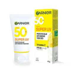 GARNIER - Sérum Protector Solar FPS 50+ Anti Manchas Toque Seco 40 g