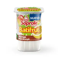 SOPROLE - Yoghurt Batifrut Sabor Mango Maracuyá Soprole 165 g