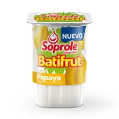 SOPROLE - Yoghurt Batifrut Sabor Papaya Soprole 165 g