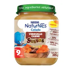 NATURNES - Colado Verduras y Carnes 205 g