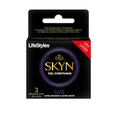 SKYN - Preservativos Elite S/Latex 3 Un