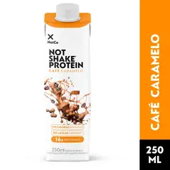 NOT SHAKE PROTEIN - Bebida Vegetal Sabor Café Caramelo 250 ml