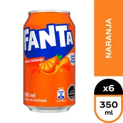 FANTA - Pack Bebida Original 6 x 340 ml