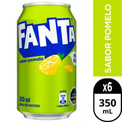FANTA - GASEOSA POMELO FANTA 6X350 ML