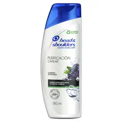 HEAD AND SHOULDERS - Shampoo Carbón Activo Head & Shoulders 180 ml