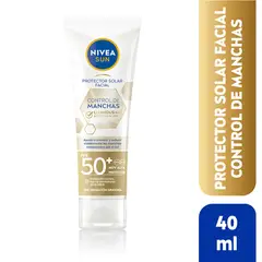 NIVEA - Protector Solar Facial Luminous FPS 50+ 40 ml