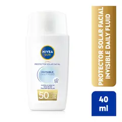 NIVEA - Protector Solar Facial Invisible FPS 50+ 40 ml