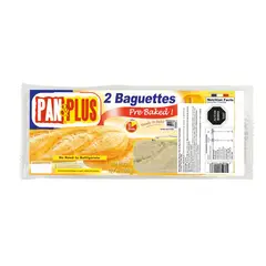 PAN&PLUS - Baguettes Prehorneados Pan&Plus 300 g