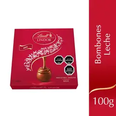 LINDOR - Bombones de Chocolate Leche 100 g