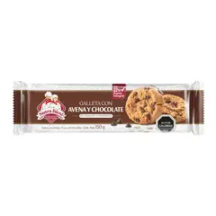 NUTRA BIEN - Galleta con Avena y Chocolate 150 g