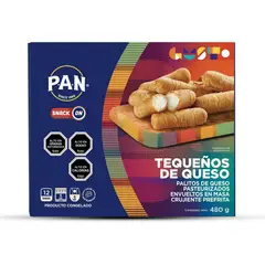 PAN - Tequeños de Queso Prefritos Congelados Pan 12 Un 480 g