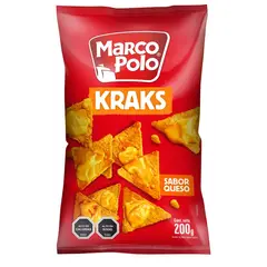 MARCO POLO - Tortillas Kraks Sabor Queso Marco Polo 200 g