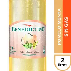 BENEDICTINO - AGUA SAB POMELO MENTA BENEDICTINO 2 LT