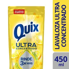 QUIX - Lavalozas Quix Ultra Concentrado 450 ml