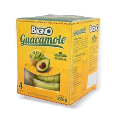 BAGNO - Pack Mini Guacamoles 4 Un 228 g