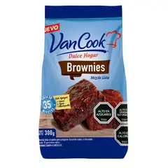 VAN COOK - Premezcla Brownies Van Cook 300 g