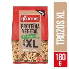GOURMET - Proteína Vegetal de Soya Trozos XL Gourmet 180 g