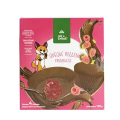 NUTRISA - Queque Relleno Frambuesa No + Sellos Nutrisa 4 x 30 g