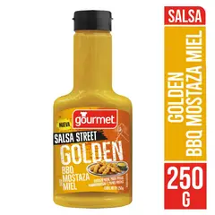 GOURMET - Salsa BBQ Mostaza Miel Street Golden Gourmet 250 g