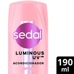 SEDAL - Acondicionador Sedal Luminous UV 190 ml