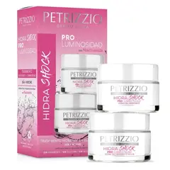PETRIZZIO - Pack Crema Facial Hidra Shock Pro Luminosidad Día + Noche Petrizzio