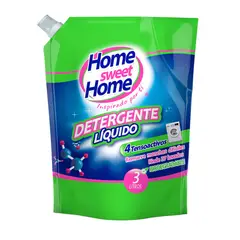 HOME SWEET HOME - Detergente Líquido Doypack Home Sweet Home Floral 3 Lt