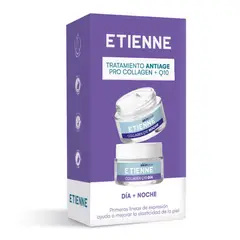 ETIENNE - Pack Crema Facial Antiedad Q10 Día y Noche Etienne 2 x 50 g