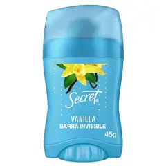SECRET - Antitranspirante en Barra Aroma Vainilla Secret 45 g