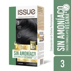 ISSUE - Coloración Issue Sin Amoniaco N° 3 Vegano