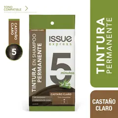 ISSUE - Tintura en Shampoo 5 Minutos Castaño Claro Issue Un