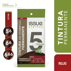 ISSUE - Tintura en Shampoo 5 Minutos Rojo Issue Un