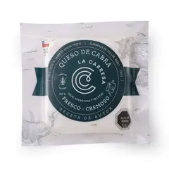 LA CABRESA - Queso de Cabra Fresco Cremoso 200 g