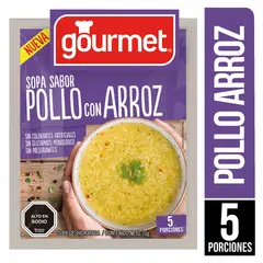 GOURMET - Sopa Sabor Pollo con Arroz Gourmet 70 g