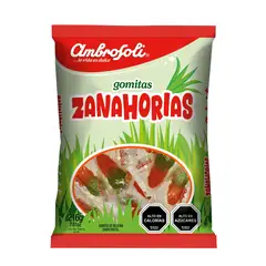 AMBROSOLI - Gomitas Zanahorias Ambrosoli 216 g