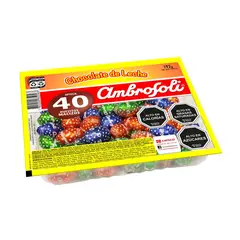 AMBROSOLI - Huevitos de Chocolate Macizos Bandeja Ambrosoli 192 g
