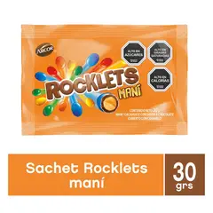 ARCOR - Chocolate Rocklets Maní 30 g