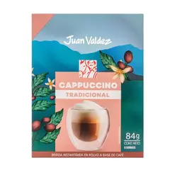 JUAN VALDEZ - Café Instantáneo en Polvo Cappucino 6 Sobres
