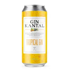 KANTAL - Cóctel Tropical Gin Lata Kantal 7° 473 ml