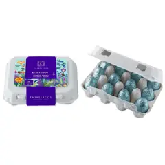 ENTRELAGOS - Huevitos de Chocolate Sin Azúcar Gianduggiota 150 g