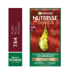 NUTRISSE - Tintura Nutrisse Oleos 7.64 Rubio Rojo Cobrizo 160 g