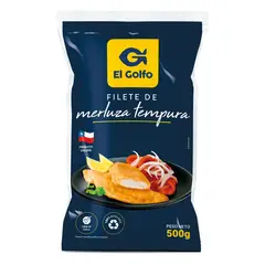 EL GOLFO - Filetes de Merluza Tempura Congelada 500 g